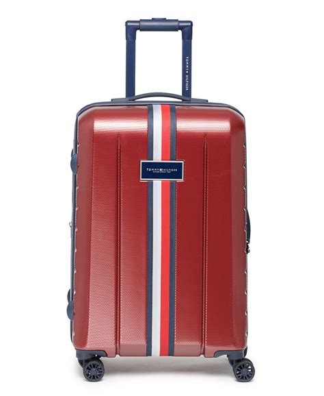 tommy hilfiger check in luggage.